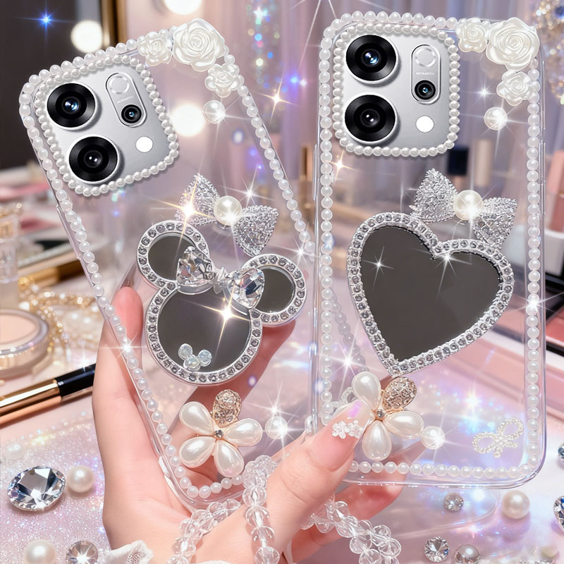 高端奢华镶钻手机壳，不掉钻，不发黄