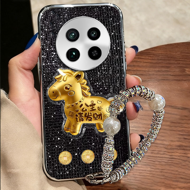 高级电镀光闪皮，全包防摔耐用，不掉色