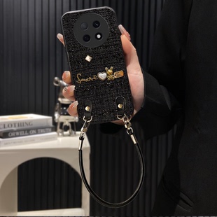 A57 OppoR17女款 高级感K11 2026年A52保护套8S冬天R17新款 秋冬布艺小香风适用OPPOA5Pro手机壳毛绒A2m针织5