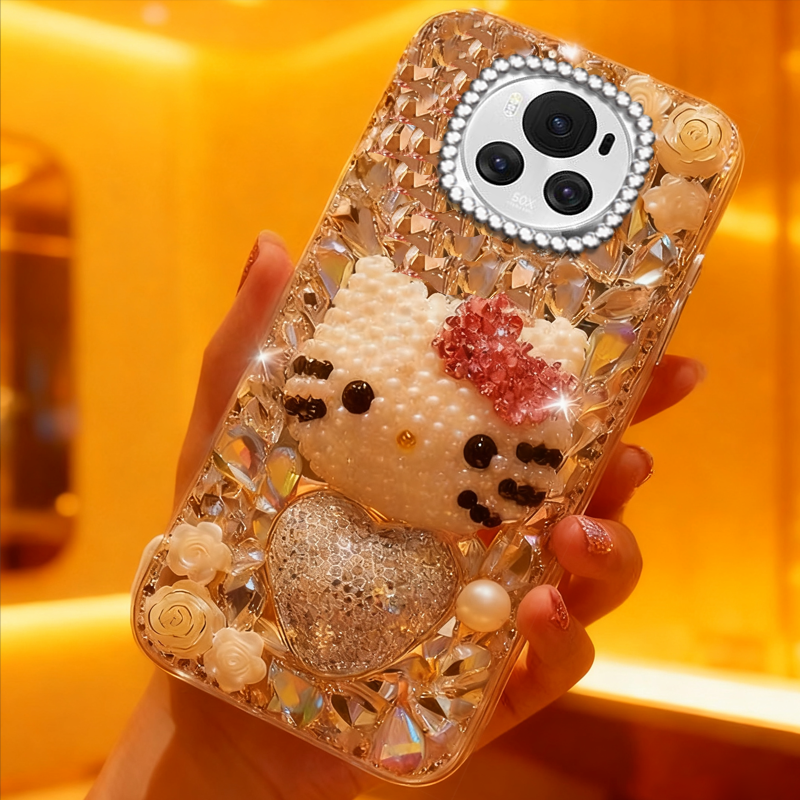 高端奢华镶钻手机壳，不掉钻，不发黄