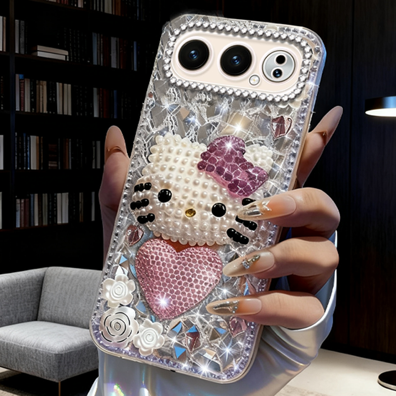 高端奢华镶钻手机壳，不掉钻，不发黄