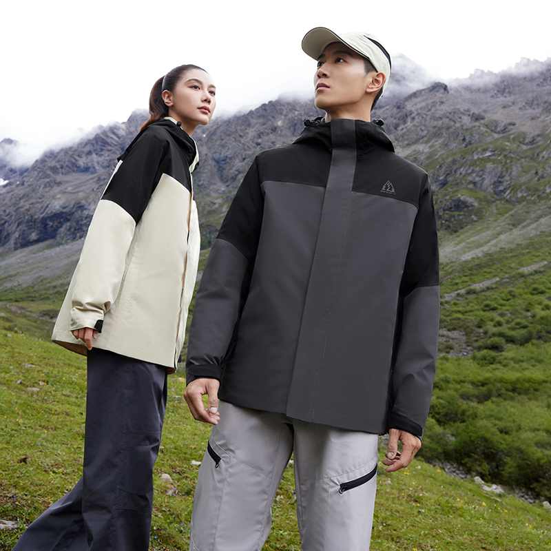 三合一冲锋羽绒服