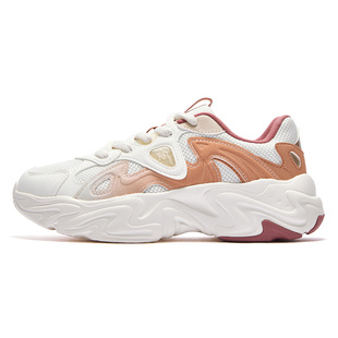 361°女鞋运动鞋2026年春季新款女复古文化鞋厚底休闲鞋子百搭