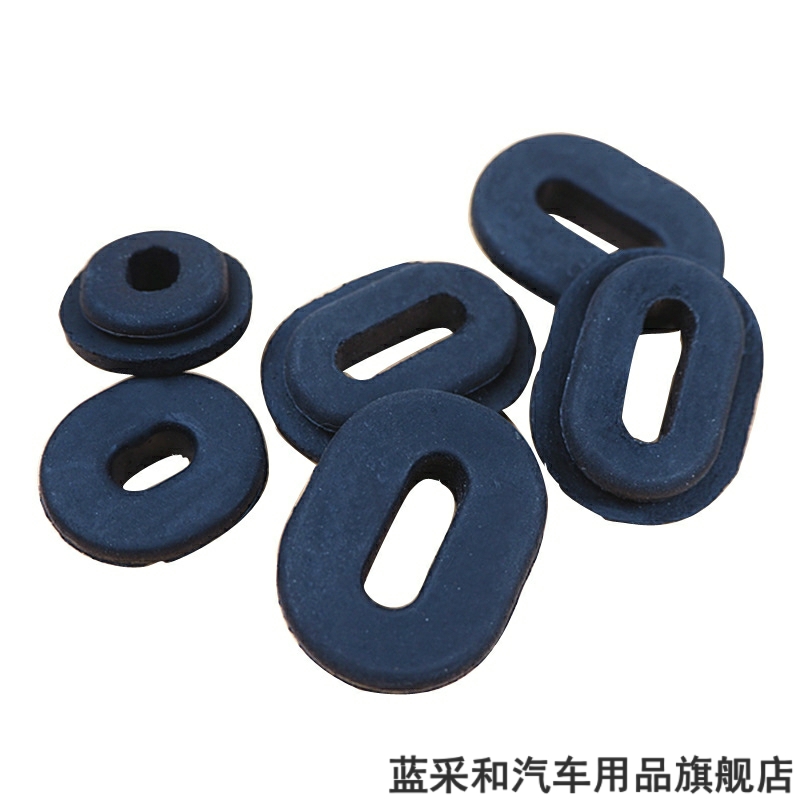 GS125GN护板胶套WY125 CG125电瓶盖胶圈摩托车偏盖边盖胶圈胶垫片