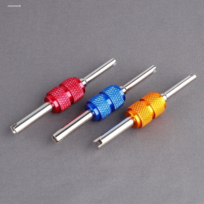 通用气门芯扳手钥匙汽车轮胎真空气嘴空调安装维修车胎放气针工具