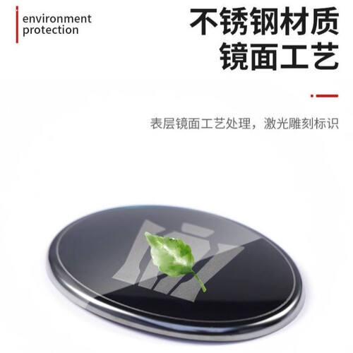 适用16代皇冠后标装饰盖13代14代皇冠陆放改装后车标亮片配件
