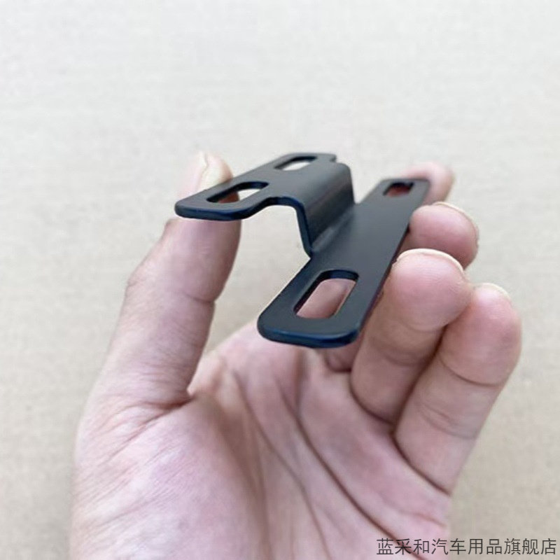 适用雅迪电动自行车金属后牌照支