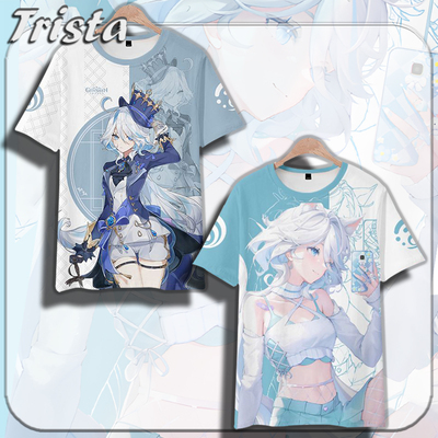 原神周边衣服水芙宁娜印象