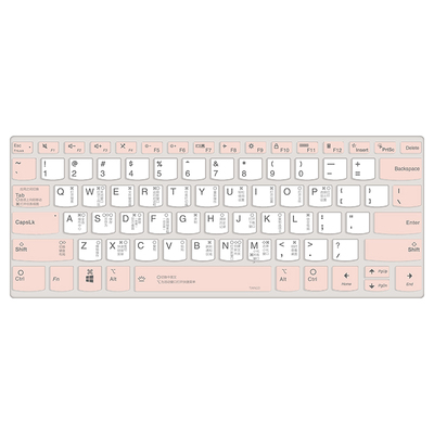 适用于2024款小新Pro16键盘膜thinkbook14快捷键Air15笔记本键盘膜小新air14防水防尘套硅胶透明可爱yoga14贴