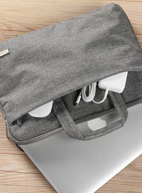 适用苹果联想戴尔macbook笔记本电脑包手提小米air女小新air13pro13.3寸14男17华硕15.6潮7000微软惠普内胆包