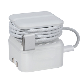 适用苹果macbookpro充电器保护套mac笔记本电脑电源壳14寸air13配件m2头2023air15数据线67收纳包35瓦30w通用