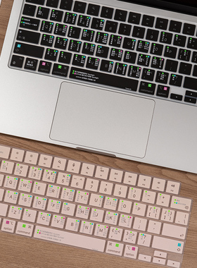2024适用苹果macbook键盘膜电脑air13.6寸mac13.3笔记本pro13超薄os功能快捷键16保护15配件m2软硅胶m1全覆盖