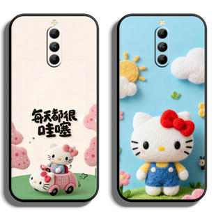 适用红魔8Pro手机壳+保护套S全包S防摔软定制薄硅胶凯蒂猫网红新款简约高级卡通时尚男创意女个性情侣液态