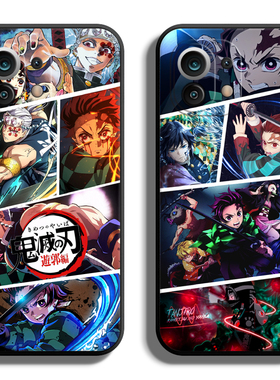 适用mi小米系列11Ultra手机壳10Pro至尊CC9E保护套8SE青春版6X全包5S防摔Plus软Note3薄2硅胶Play鬼灭二定制