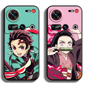 适用努比亚中兴鼎桥系列Z70Ultra手机壳Z40Pro保护套Z50SPro全包60防摔Play软AXON30S薄40硅胶N8鬼灭刃定制