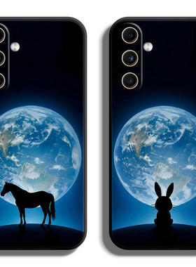 适用三星C55手机壳C9Pro保护套C8全包C7防摔C5定制软薄硅胶地球高级个性时尚情侣网红简约男潮创意直边女液态