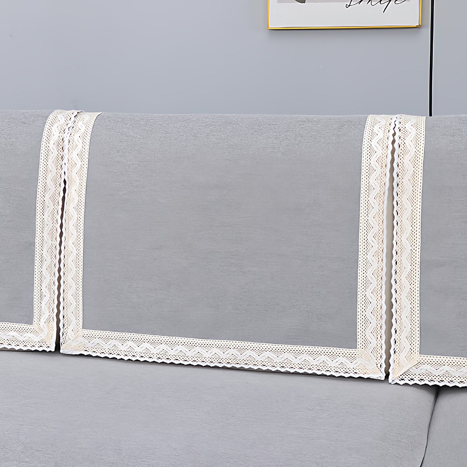 欧式雪尼尔四季通用防滑全盖靠背巾扶手巾后背盖布简约现代沙发垫