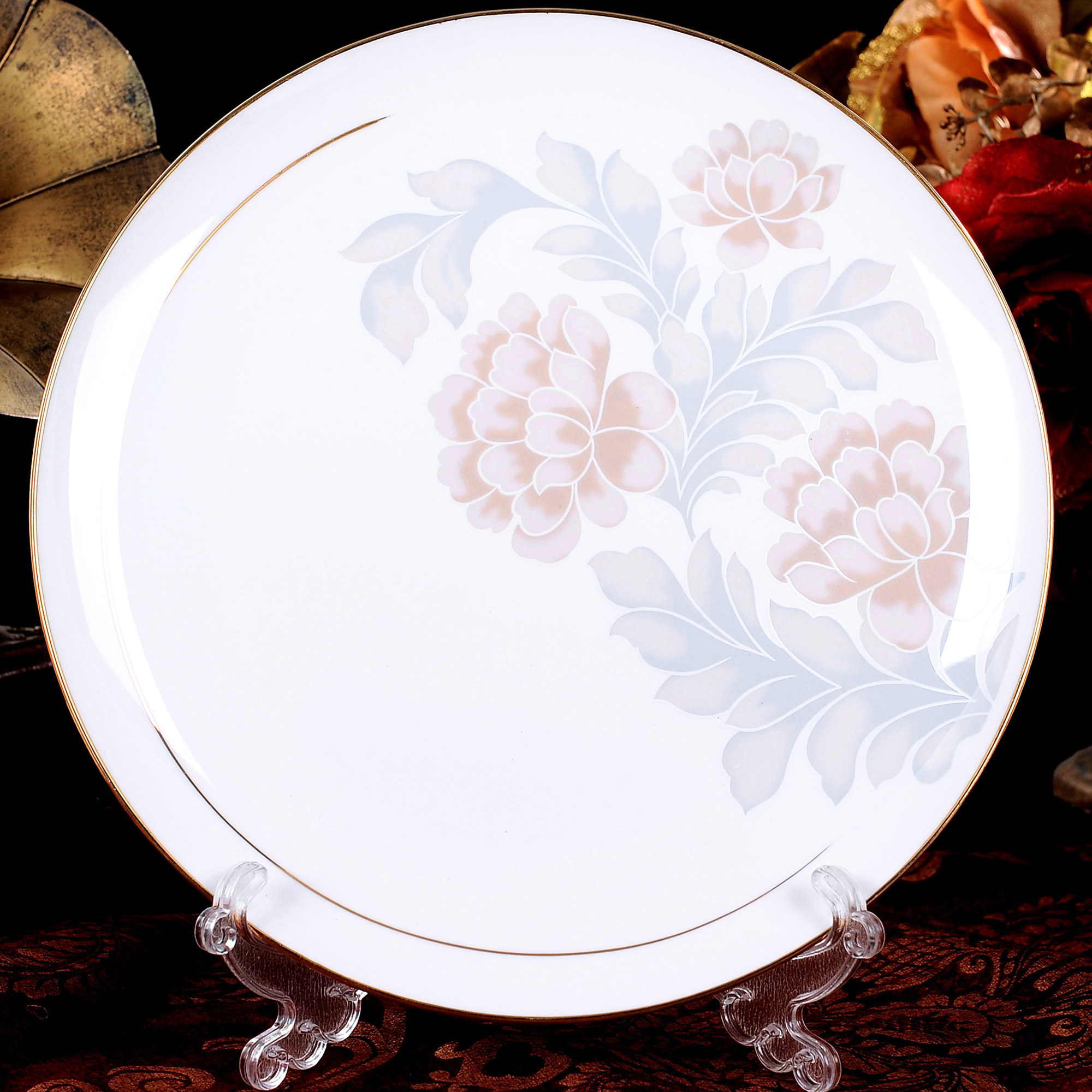 自由组合 家用菜盘盘子套装菜盘方盘餐具蒸鱼盘陶瓷饭盘汤碗碟子,餐饮具,盘,淘宝优惠券,粉丝福利购,淘宝优惠卷