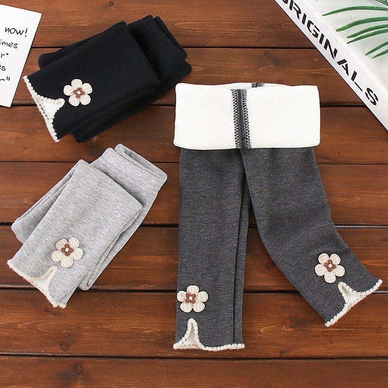 女童加绒打底裤儿童秋冬季加厚一体绒外穿洋气女宝宝冬装保暖裤子,童装/婴儿装/亲子装,裤子,淘宝优惠券,粉丝福利购,淘宝优惠卷