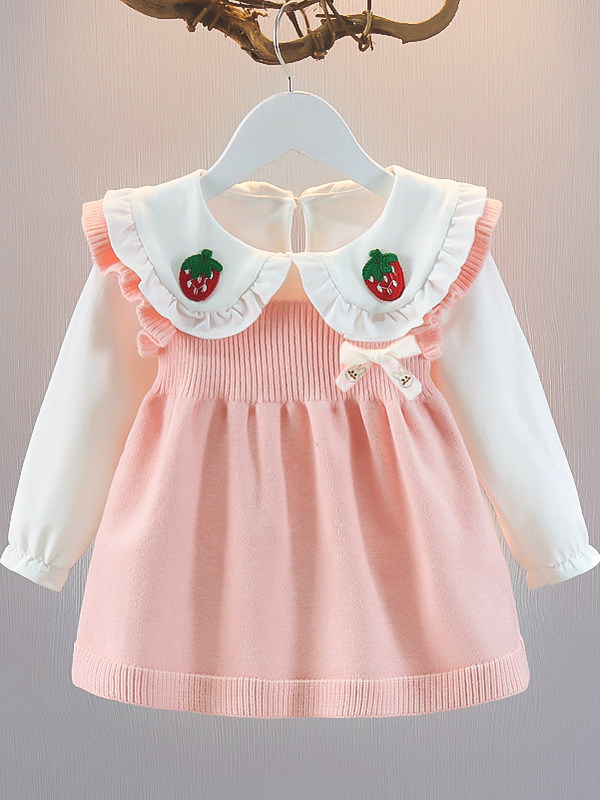 106059819@qq.com 2026 New Girls' Baby Girl Princess Kidsren's Dress, Little Girl's Spring Long-Sleeved Fashionable Dress_voghion.com