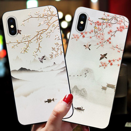 苹果女款硅胶iphonexr风潮手机壳