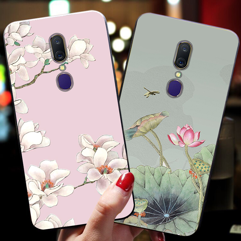 oppoa11x手机壳硅胶oppo保护套oppok女款0ppoa浮雕oppk超薄a11磨砂a9软壳k3古风k5潮牌realmex新款带挂绳oppa