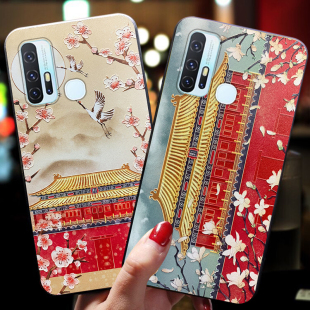 上新了故宫vivoz6手机壳中国风viviz女潮新款z6x潮牌5g全包防摔vivo复古风个性创意网红硅胶软壳版定制男