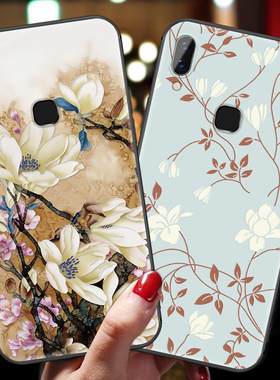 vivox21a手机壳后指纹x21ia女款x20plus软壳硅胶vivox20a全包i防摔viv0屏幕vivo带挂绳x21s超薄vovix浮雕磨砂