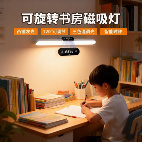 学习专用磁吸护眼照明灯防近视