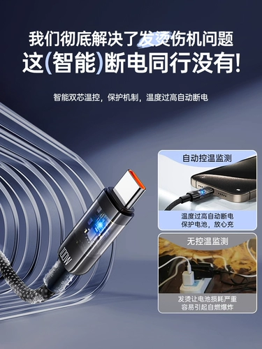 Huawei, honor, oppo, xiaomi, vivo, автоматический совместимый мобильный телефон, зарядный кабель, 6A, P30, андроид, P40