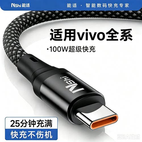 能适适用vivotypec100W数据线