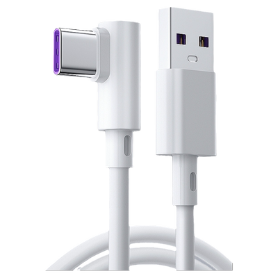 66W超级快充手机弯头数据线