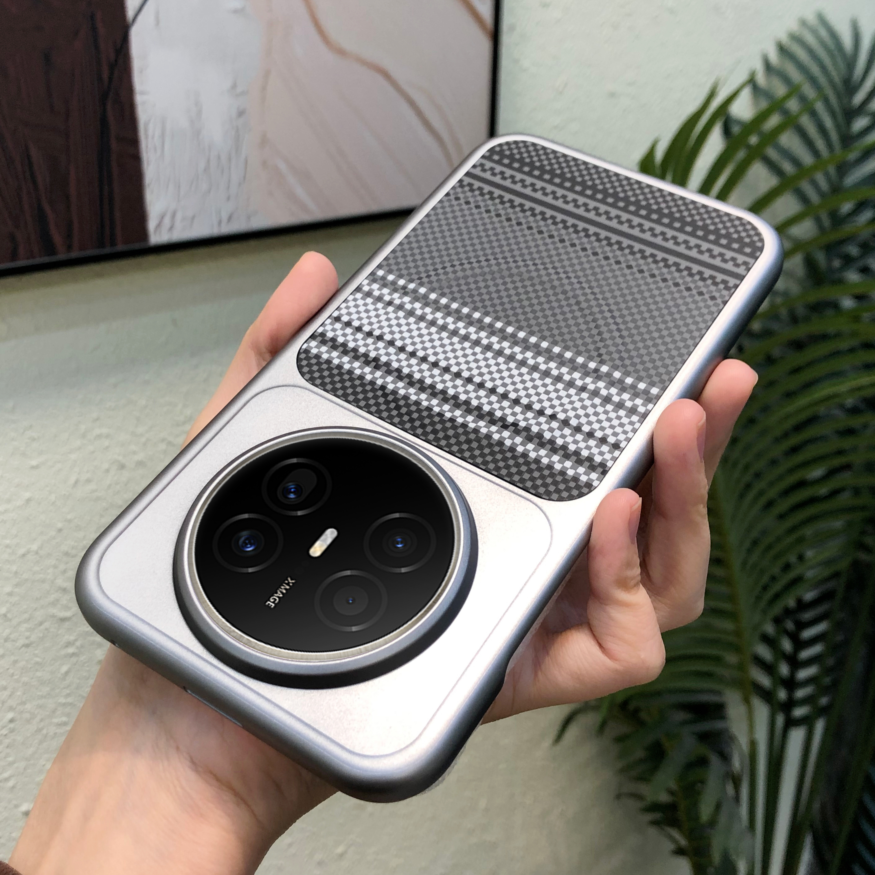 适用于华为mate80pro手机壳新款磁吸凯夫拉纹mate70air高端时尚保护套PU全包超薄mate80promax防摔皮纹硬壳