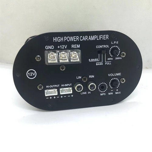 12V车载大功率对功放板8寸纯低音