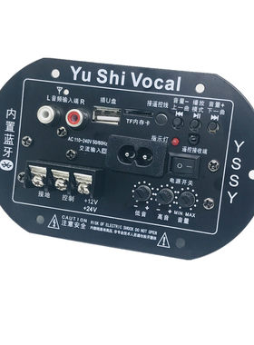 蓝牙通话数字功放板车载低音炮芯