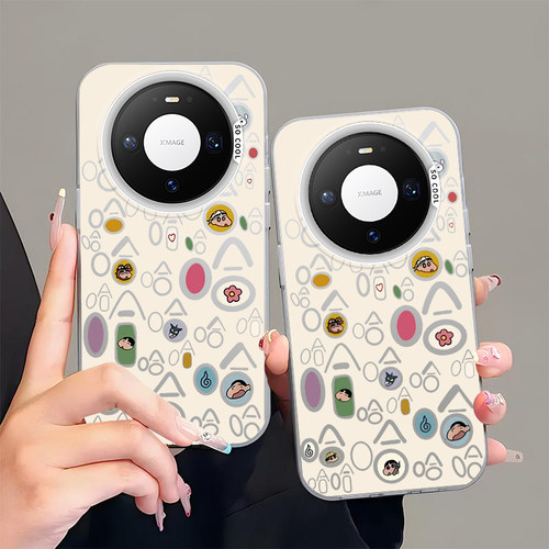哈哈哈小新适用华为Mate80手机壳meta70防摔Air新款全包mete60pro+保护套mata50por鼎桥m40外壳30epro男女MT