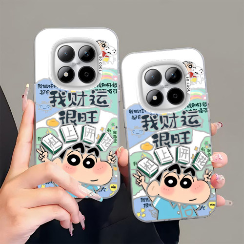 小新财运旺适用红米note15pro+手机壳redmi14小米redminote13十12Turbo新款11/10/9保护套外壳12T男女Tpro/C