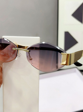 2025春夏新款小脸墨镜女防紫外线大脸显瘦高级感太阳镜街拍潮度假