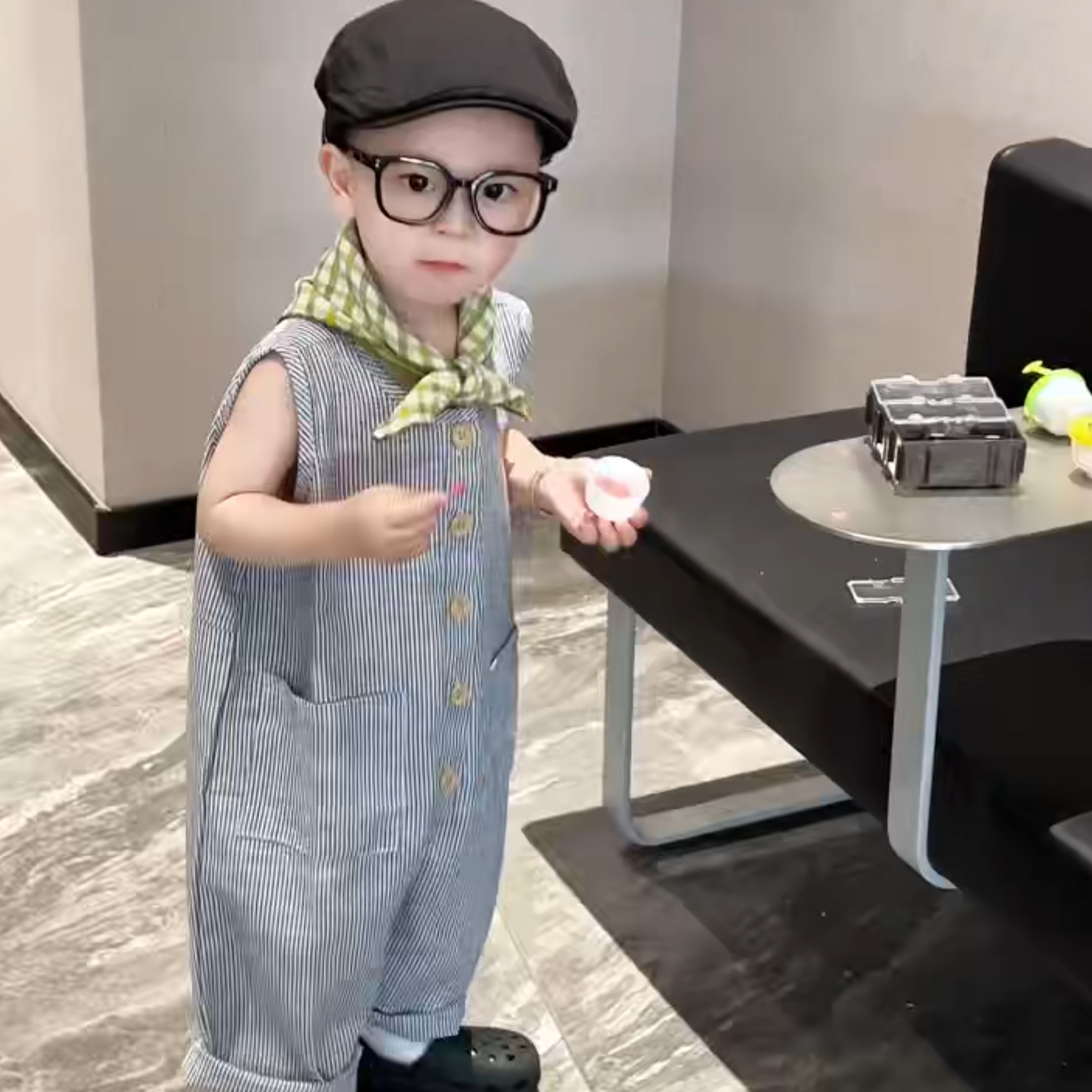 2026春季儿童连体裤无袖男童连身衣/爬服/哈衣