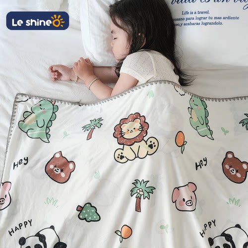儿童夏季冰丝毯幼儿园午睡夏凉被