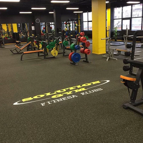 Резиновый ковер для спортзала, износостойкие нескользящие спортивные гантели