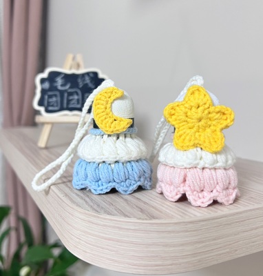 羽毛球挂件解闷DIY手工不起球