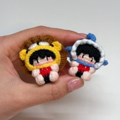 孙颖莎王楚钦软糖乒乓球拍手工钩织挂件双面可爱送朋友手工礼物