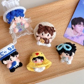 成品手工钩织周深生米明星软糖挂件可爱钥匙扣应援周边diy