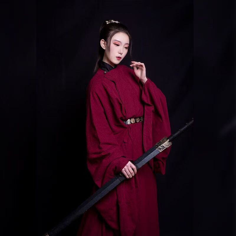 斜塘衣庄【醉清风】原创汉服明制圆领袍男女同款中国风非古装春秋