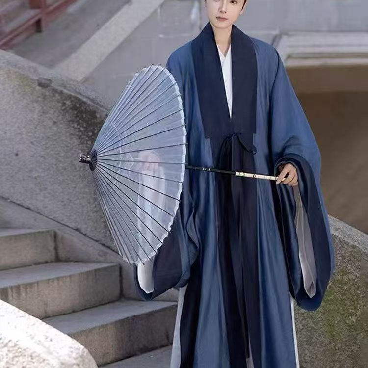 斜塘衣庄禅意夏秋道袍大氅衣