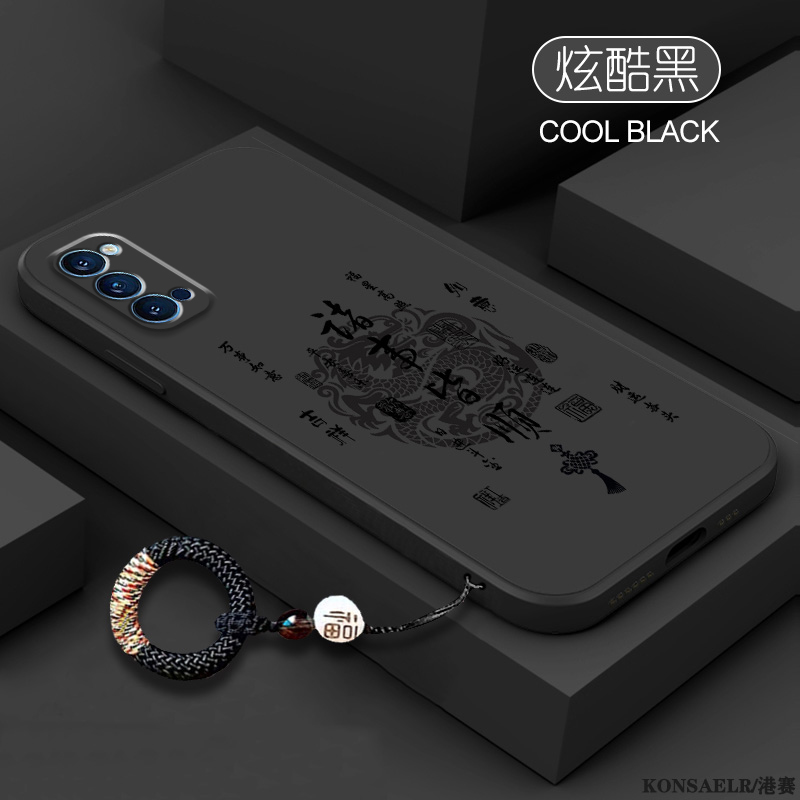 诸事皆顺适用oppoReno4se手机壳reno4新款OPPO硅胶5G保护oppopeam00oppore套4pro防摔opopreno男女oppose软后