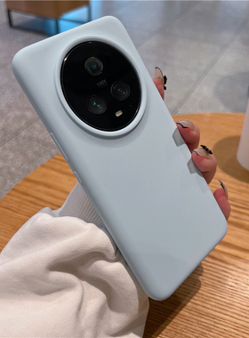 适用荣耀magic5pro液态硅胶手机壳新款魔术6保护套亲肤华为magic4手感全包防摔magic3高级感简约纯色个性外壳