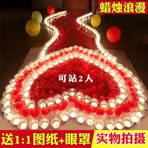 蜡烛老公生日周年表白仪式感