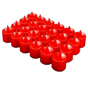 新年春节用品祭祖过年氛围拜佛供奉福字送灯电子小红蜡烛灯上供